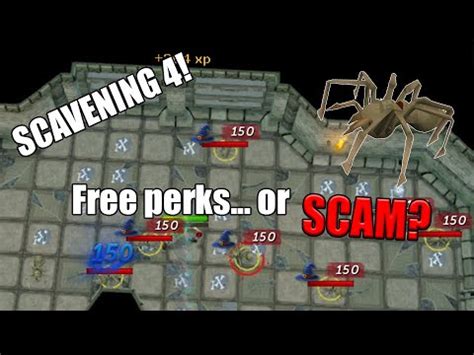 Whenever you defeat an enemy you gain a 0. . Rs3 scavenging